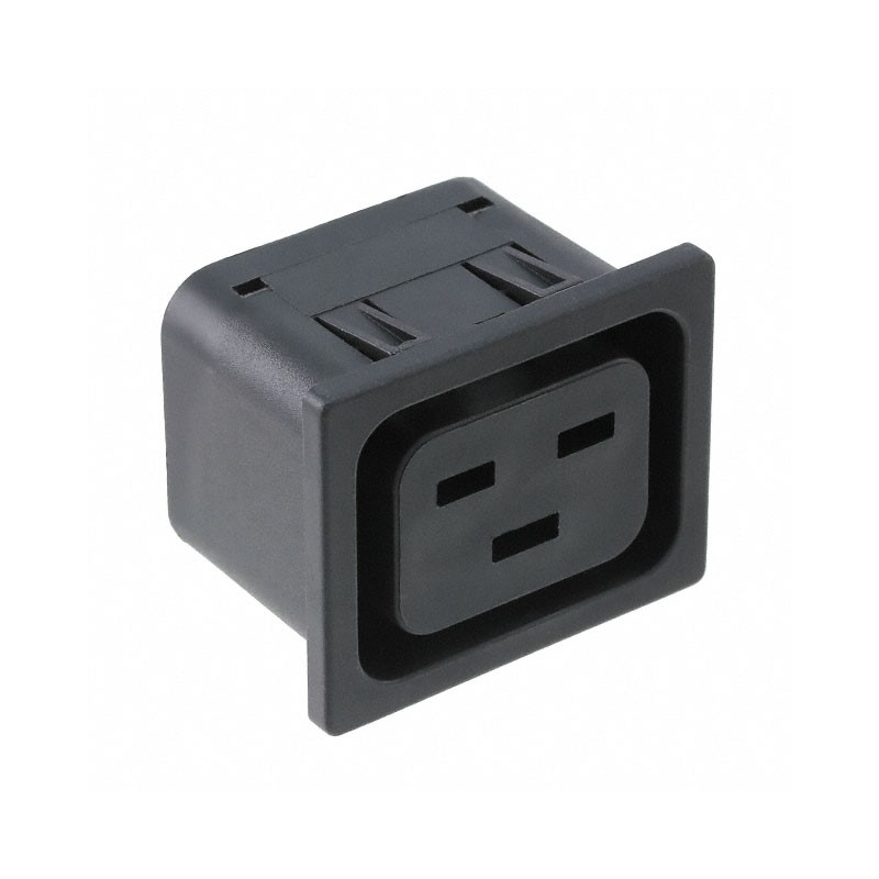 10 pcs : 4710.1014 - PWR ENT RCPT IEC320-2-2J PNL IDC