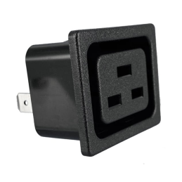 10 pcs : 746W-15/08 - PWR ENT RCPT IEC320-2-2J PNL QC