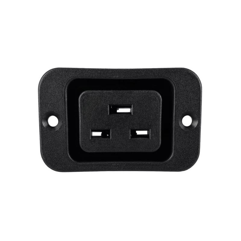 10 pcs : 743W-00/03 - PWR ENT RCPT IEC320-2-2J PNL QC