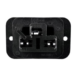 10 pcs : 743W-00/03 - PWR ENT RCPT IEC320-2-2J PNL QC