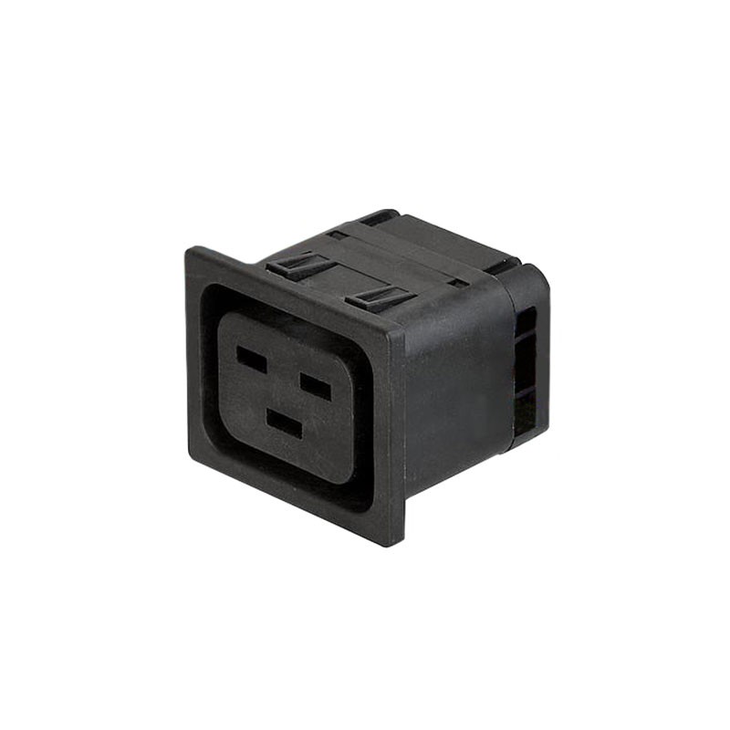 10 pcs : 4710.1254 - PWR ENT RCPT IEC320-2-2J PNL QC