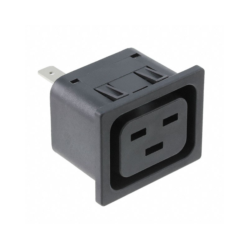 10 pcs : 4710.3254 - PWR ENT RCPT IEC320-2-2J PNL QC