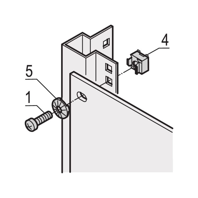 100 pcs - nVent SCHROFF Zinc Plated Cage Nut and Washers, 100 Pieces