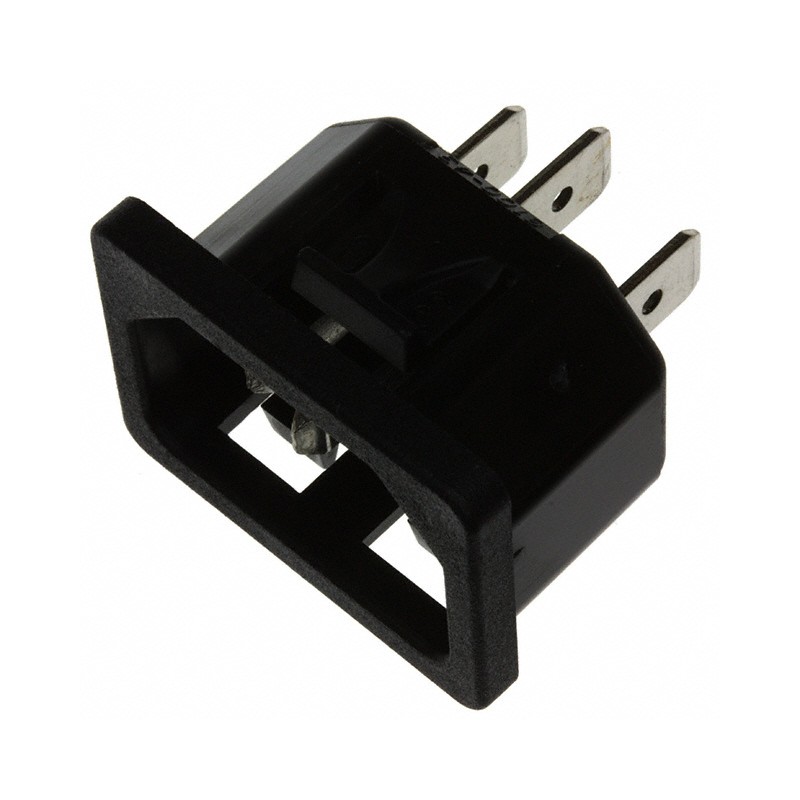 10 pcs : 6100.4330 - PWR ENT RCPT IEC320-C14 PANEL QC