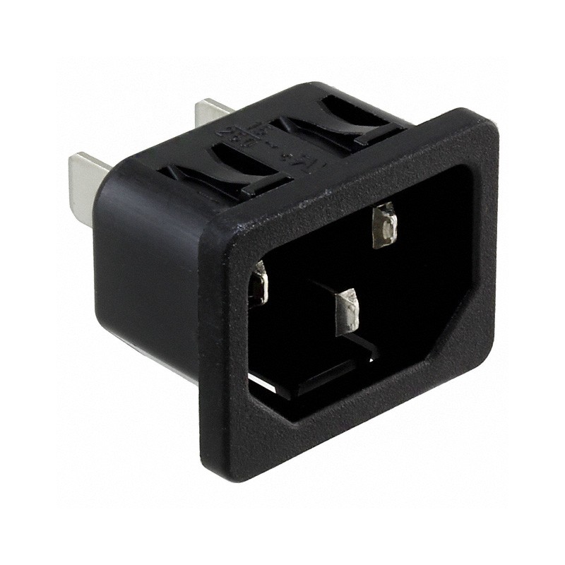 10 pcs : 6100.4310 - PWR ENT RCPT IEC320-C14 PANEL QC