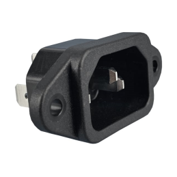 10 pcs : 703W-00/04 - PWR ENT RCPT IEC320-C14 PANEL QC