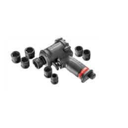 1 pcs - Facom 8-Piece Ratchet Socket Set, 1/2 in Square Drive