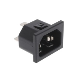 10 pcs : 6162.0027 - PWR ENT RCPT IEC320-C14 PANEL QC