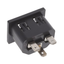 10 pcs : 6162.0021 - PWR ENT RCPT IEC320-C14 PANEL QC