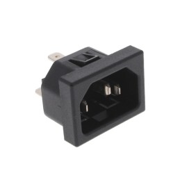 10 pcs : 6162.0155 - PWR ENT RCPT IEC320-C14 PANEL QC