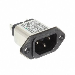 10 pcs : 6609987-7 - PWR ENT RCPT IEC320-C14 PANEL QC