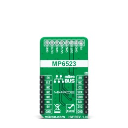 1 pcs - MikroElektronika H-Bridge 10 Click DC Motor Driver for MP6523 for mikroBUS socket