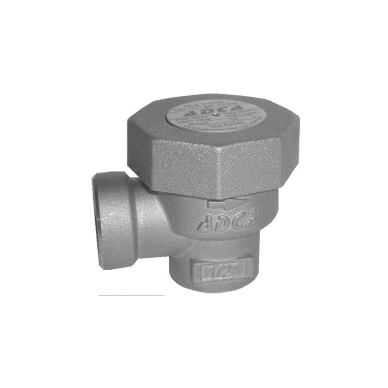 1 pcs - RS PRO 13 bar Brass Thermostatic Steam Trap, 1/2 in BSP Female