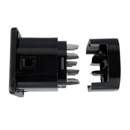 10 pcs : 715W-15/02 - PWR ENT RCPT IEC320-C14 PNL IDC