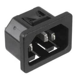 10 pcs : 6100.4130 - PWR ENT RCPT IEC320-C14 PNL SLDR