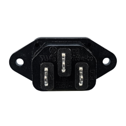 10 pcs : 703W-00/02 - PWR ENT RCPT IEC320-C14 PNL SLDR