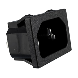 10 pcs : 701W-X2/02 - PWR ENT RCPT IEC320-C14 PNL SLDR