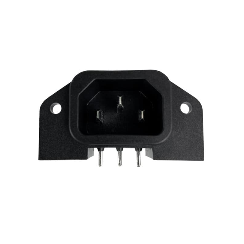 10 pcs : 703W-00/52 - PWR ENT RCPT IEC320-C14 PNL SLDR