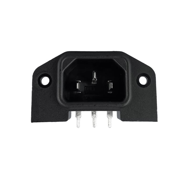 10 pcs : 703W-00/53 - PWR ENT RCPT IEC320-C14 PNL SLDR