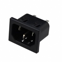 10 pcs : 6162.0018 - PWR ENT RCPT IEC320-C14 PNL SLDR
