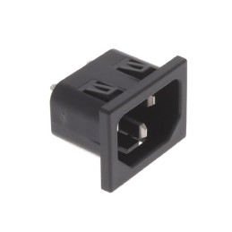 10 pcs : 6162.0015 - PWR ENT RCPT IEC320-C14 PNL SLDR
