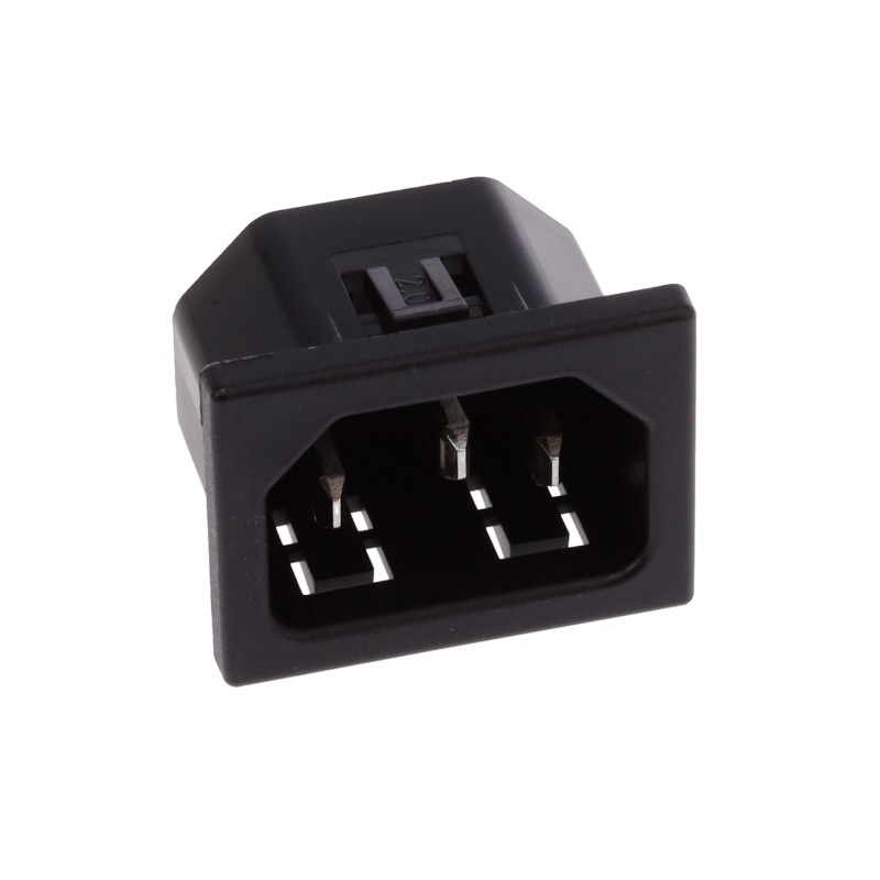 10 pcs : 6162.0014 - PWR ENT RCPT IEC320-C14 PNL SLDR