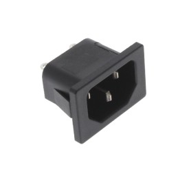 10 pcs : 6162.0005 - PWR ENT RCPT IEC320-C14 PNL SLDR