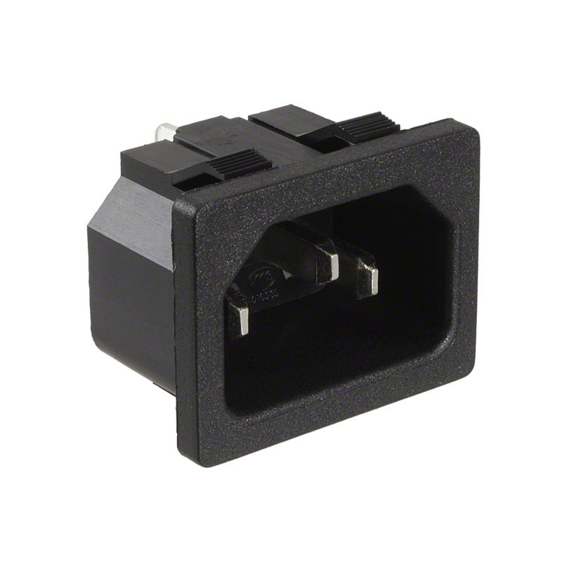 10 pcs : 4300.0704 - PWR ENT RCPT IEC320-C14 PNL SLDR