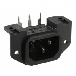 10 pcs : GSP1.8101.1 - PWR ENT RCPT IEC320-C14 PNL SLDR