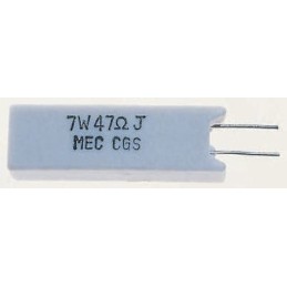5 pcs - TE Connectivity 220Ω Metal Oxide Resistor 7W ±5% SQMR7220RJ