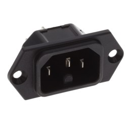 10 pcs : 6110.3200 - PWR ENT RCPT IEC320-C16 PANEL QC