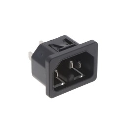 10 pcs : 6110.4220 - PWR ENT RCPT IEC320-C16 PANEL QC