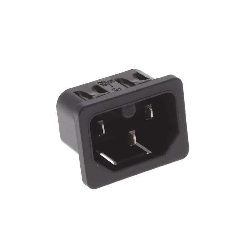 10 pcs : 6110.4210 - PWR ENT RCPT IEC320-C16 PANEL QC