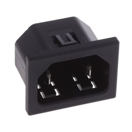 10 pcs : 6162.0032 - PWR ENT RCPT IEC320-C18 PNL SLDR