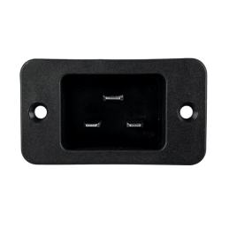 10 pcs : 744W-00/03 - PWR ENT RCPT IEC320-C20 PANEL QC