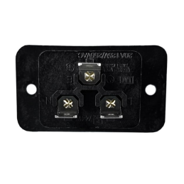 10 pcs : 744W-00/04 - PWR ENT RCPT IEC320-C20 PANEL QC