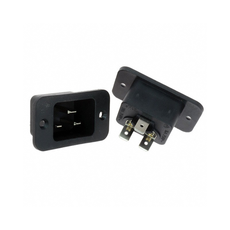 10 pcs : 4798.9000 - PWR ENT RCPT IEC320-C20 PANEL QC