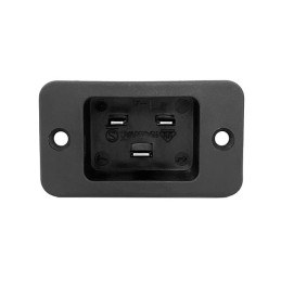 10 pcs : 744W-00/01 - PWR ENT RCPT IEC320-C20 PNL SLDR