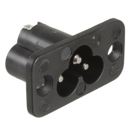 10 pcs : 6160.0001 - PWR ENT RCPT IEC320-C6 PNL SLDR