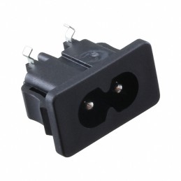 10 pcs : 4300.0103 - PWR ENT RCPT IEC320-C8 PNL SLDR