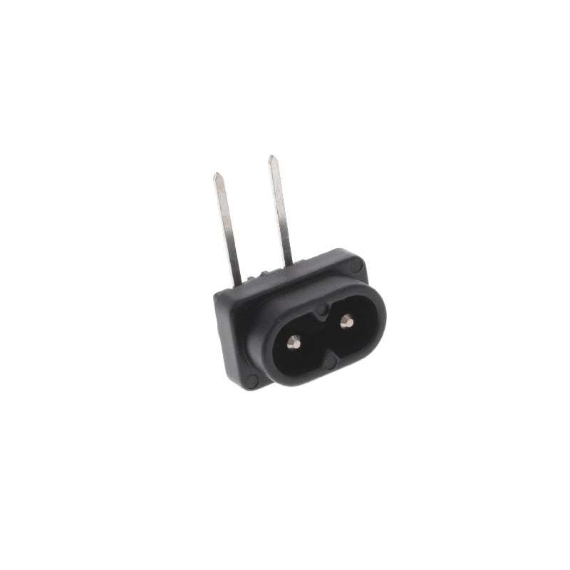 10 pcs : 6160.0010 - PWR ENT RCPT IEC320-C8 PNL SLDR