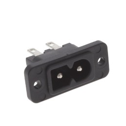 10 pcs : 6160.0102 - PWR ENT RCPT IEC320-C8 PNL SLDR