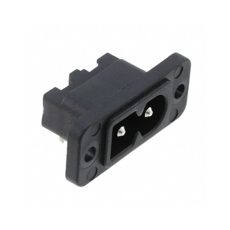 10 pcs : 6160.0104 - PWR ENT RCPT IEC320-C8 PNL SLDR