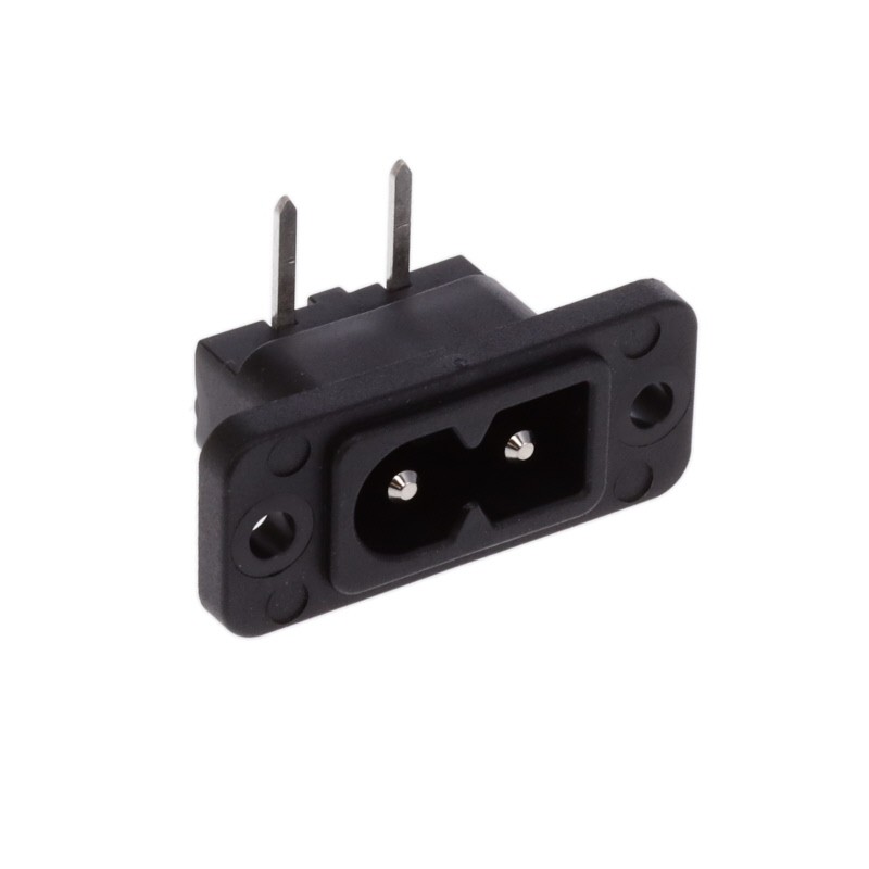 10 pcs : 6160.0105 - PWR ENT RCPT IEC320-C8 PNL SLDR