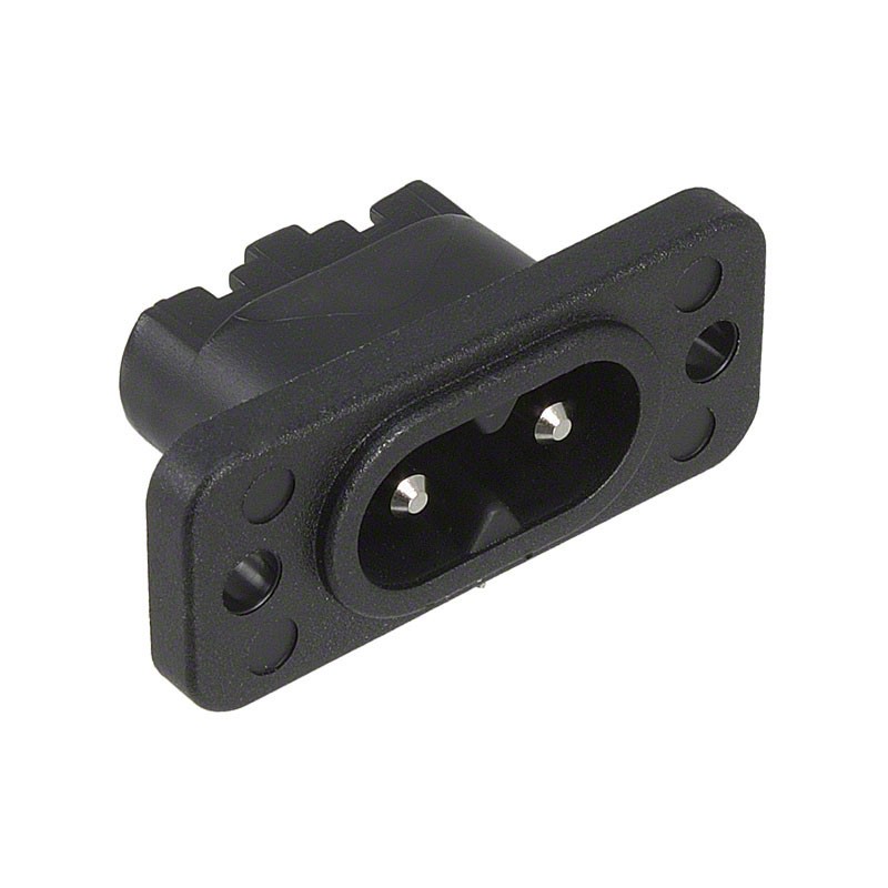 10 pcs : 6160.0021 - PWR ENT RCPT IEC320-C8 PNL SLDR