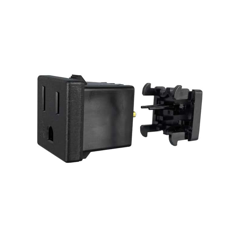 10 pcs : 739W-X2/45 - PWR ENT RCPT NEMA5-15 PANEL IDC