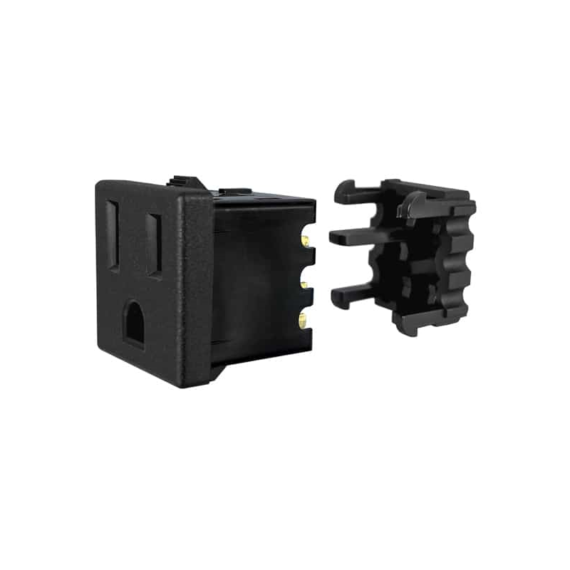 10 pcs : 739W-X2/40 - PWR ENT RCPT NEMA5-15 PANEL IDC