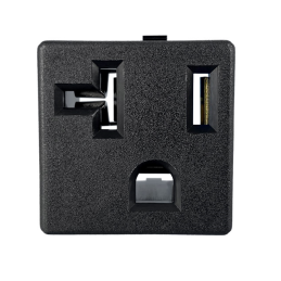 10 pcs : 739W-X2/20 - PWR ENT RCPT NEMA5-20 PANEL IDC