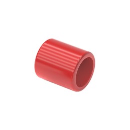 10 pcs : 726300001 - RED PLASTIC COVER FOR SMA JACK C