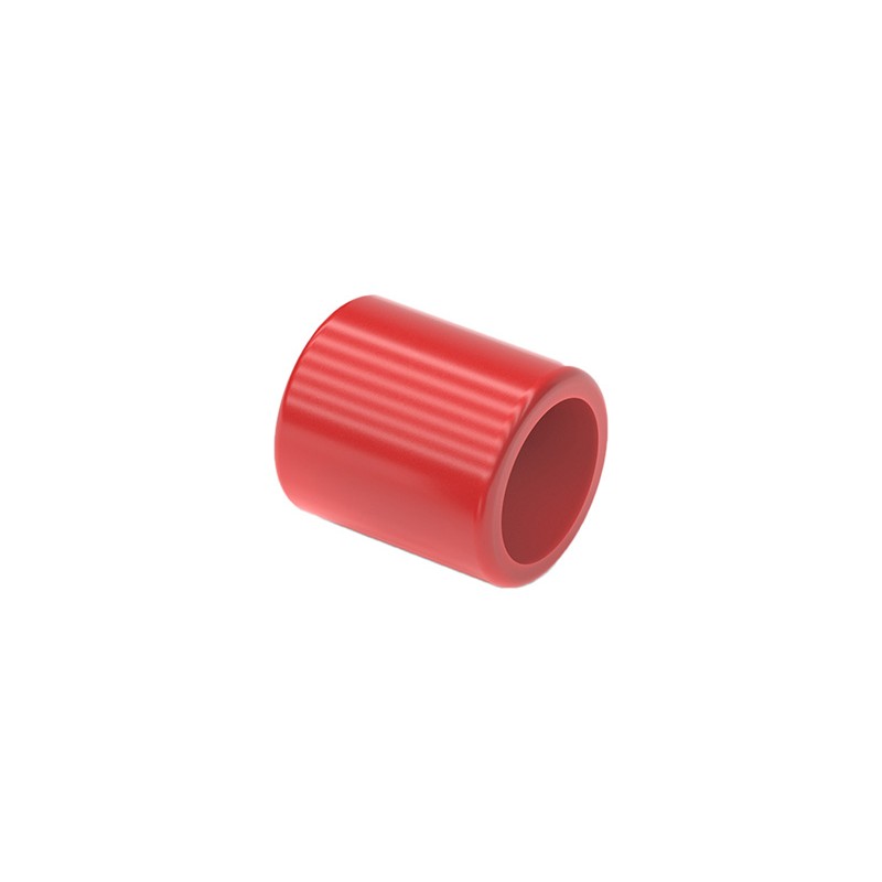 10 pcs : 726300001 - RED PLASTIC COVER FOR SMA JACK C